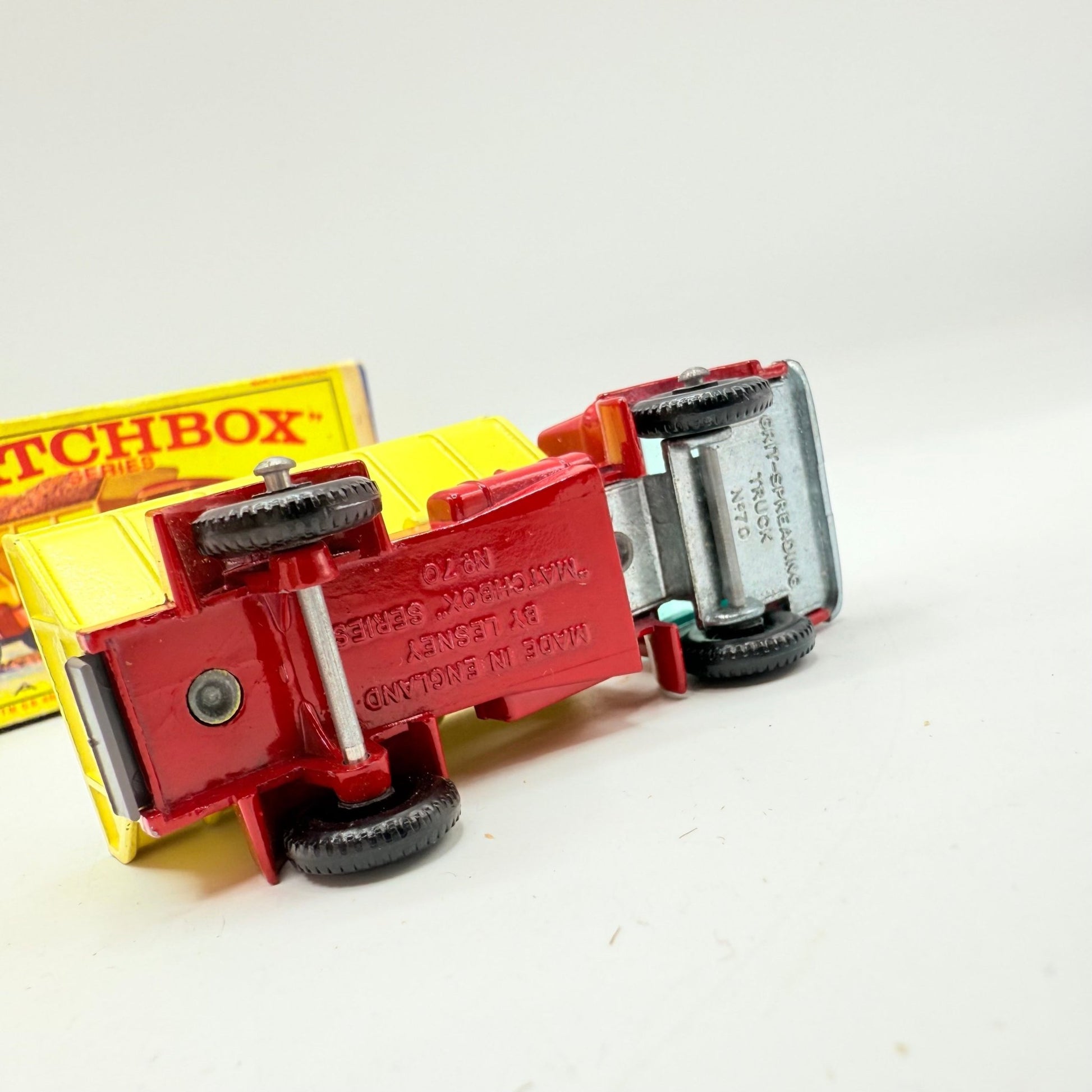 Matchbox Lesney 70b Grit Spreading Truck - Magic Matchbox