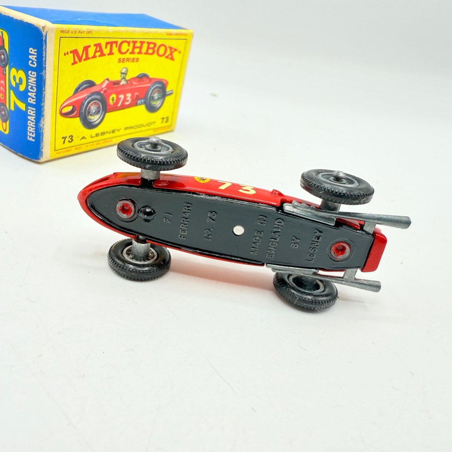 Matchbox Lesney 73b Ferrari F1 Racing Car - Magic Matchbox