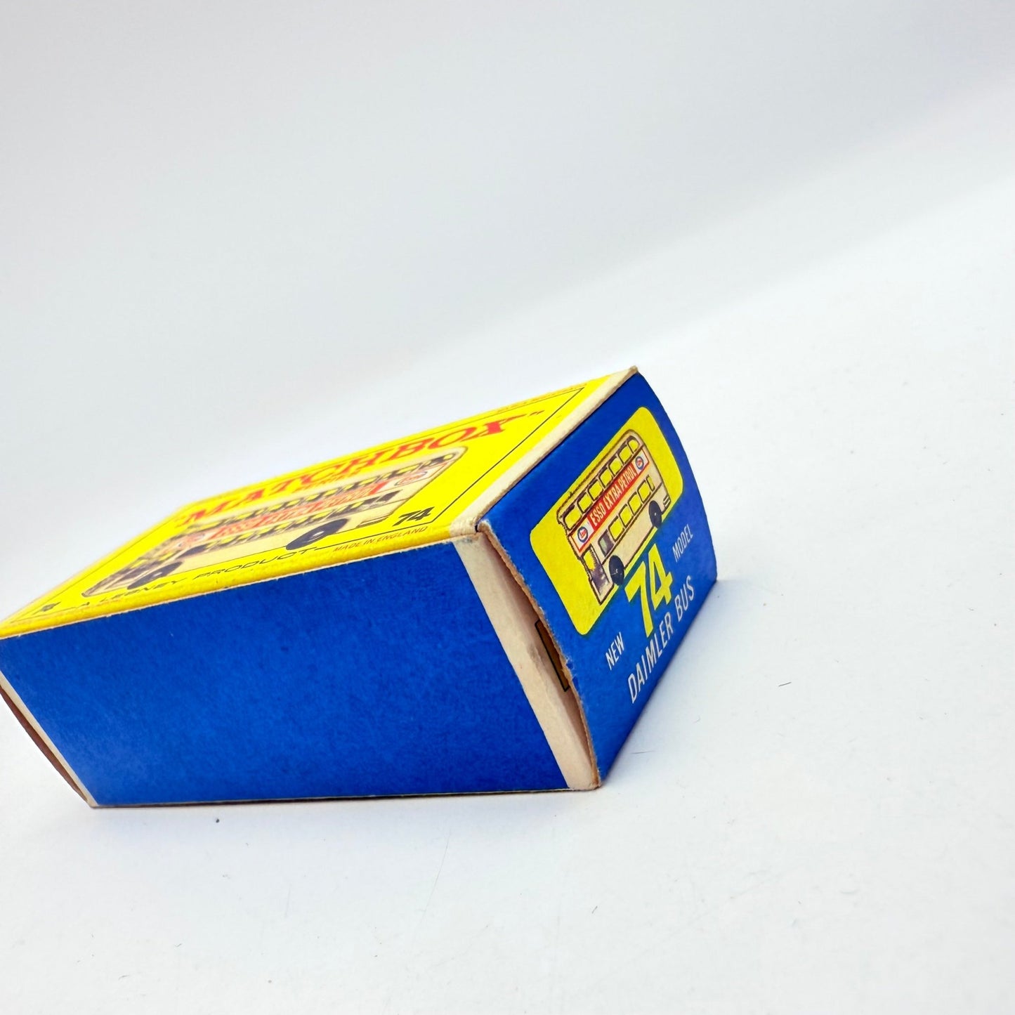 Matchbox Lesney 74b Daimler Bus Empty Box - Magic Matchbox