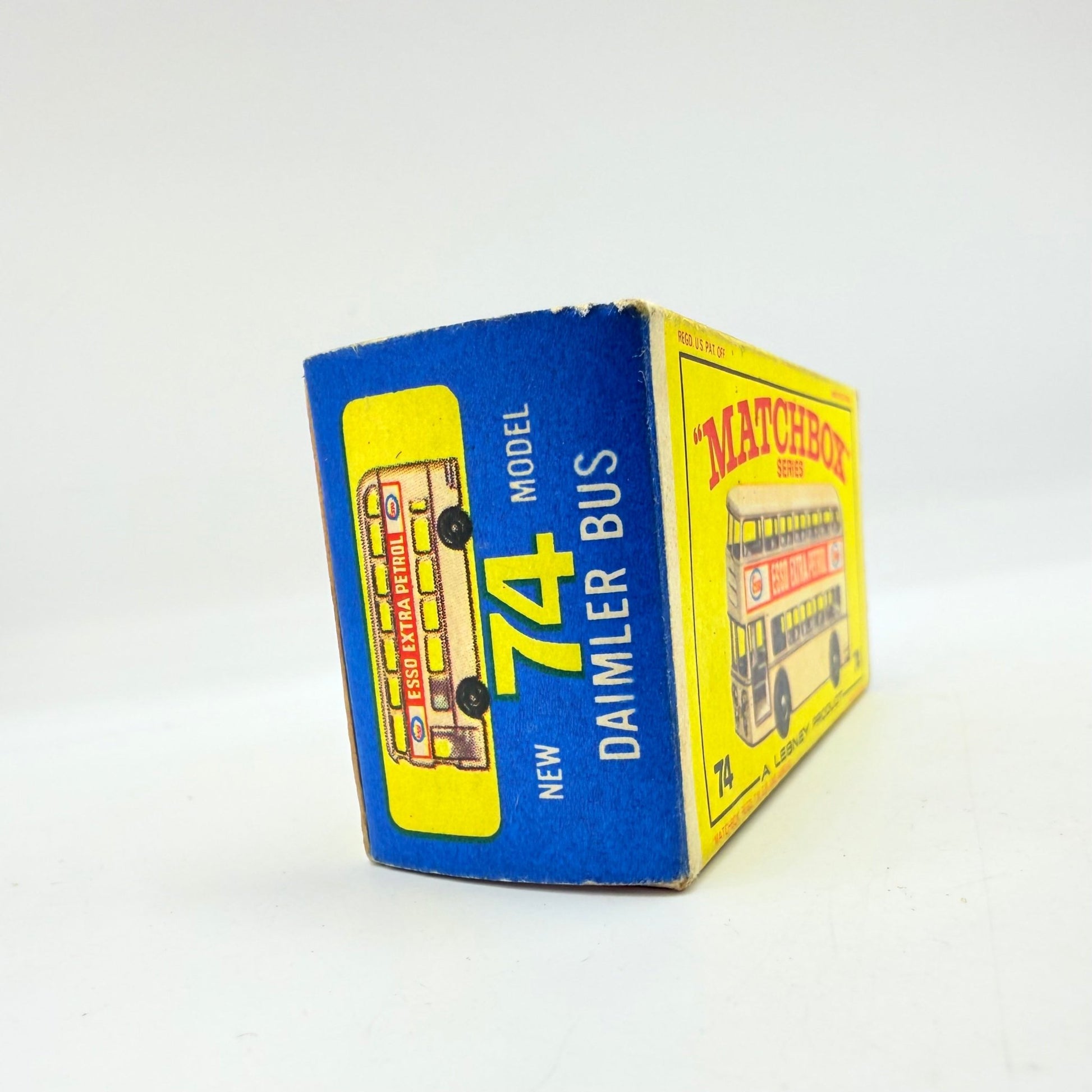 Matchbox Lesney 74b Daimler Bus Empty Box - Magic Matchbox