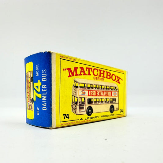 Matchbox Lesney 74b Daimler Bus Empty Box - Magic Matchbox