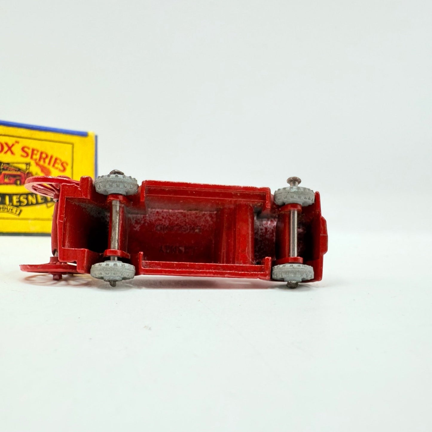 Matchbox Lesney 9a Dennis Fire Escape Engine - Magic Matchbox