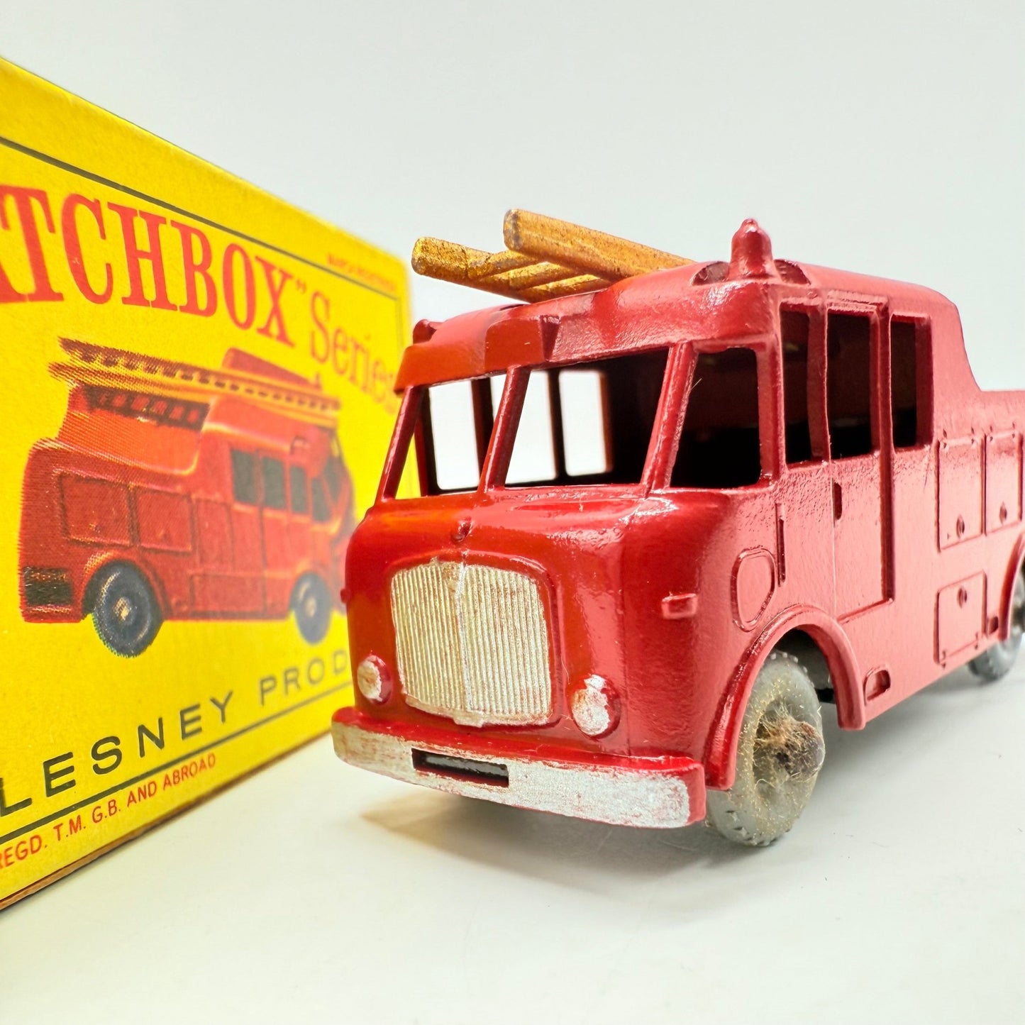 Matchbox Lesney 9c Merryweather Marquis Fire engine - Magic Matchbox