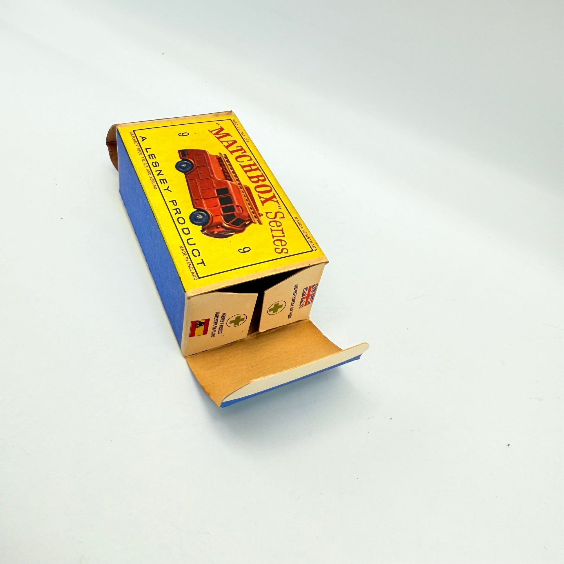 Matchbox Lesney 9c Merryweather Marquis Fire engine - Magic Matchbox