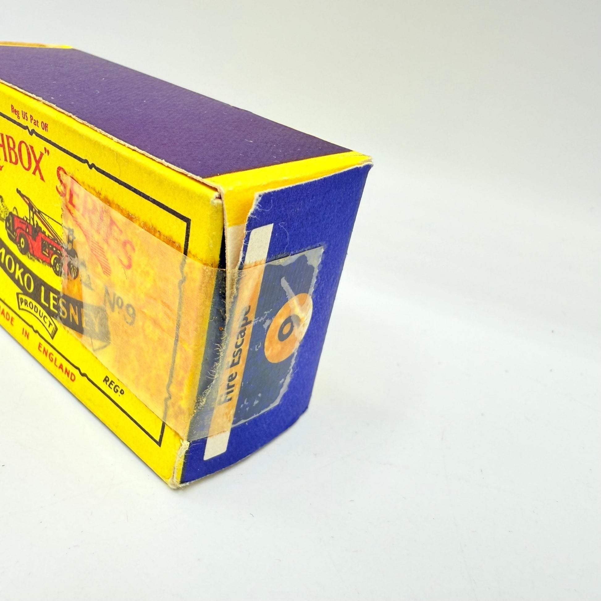 Matchbox Lesney 9c Merryweather Marquis Fire engine GPW - Magic Matchbox