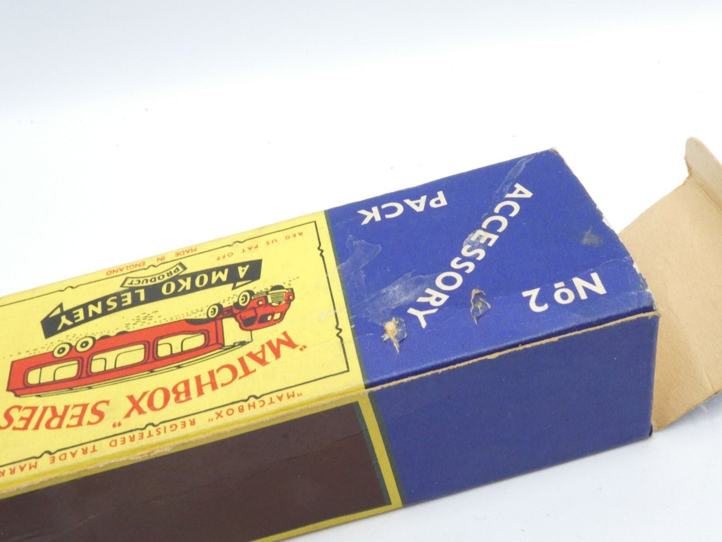Matchbox Lesney A - 2 Bedford Car Transporter 2 Accessory Pack GPW Red Decals - Magic Matchbox