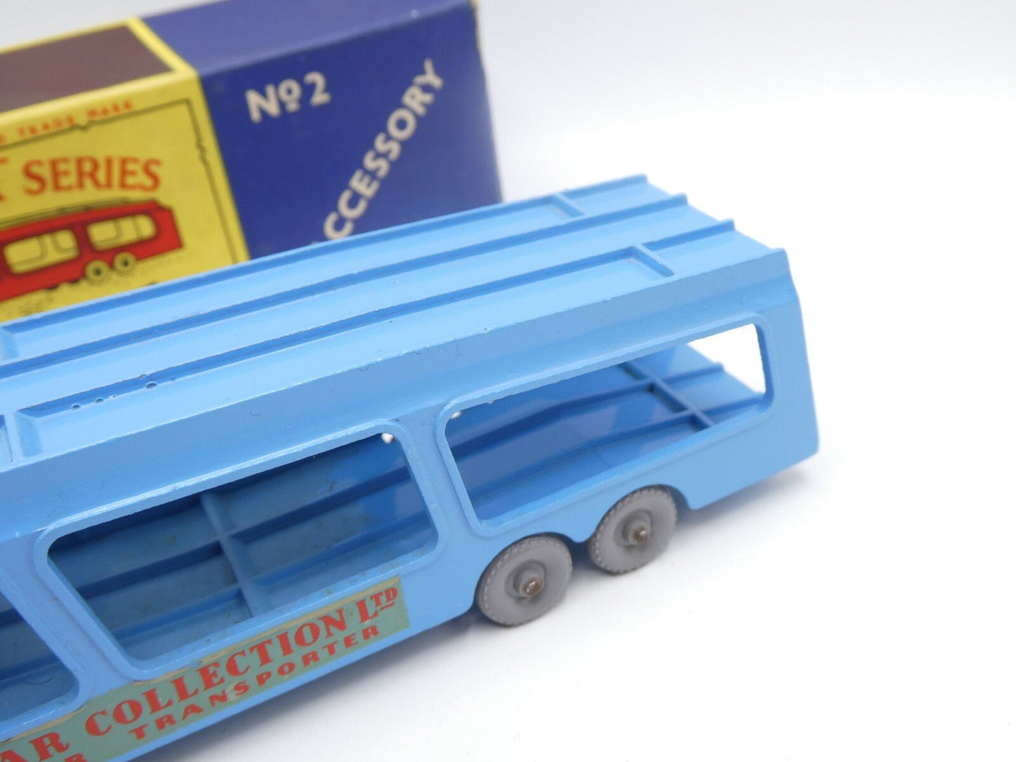 Matchbox Lesney A - 2 Bedford Car Transporter 2 Accessory Pack GPW Red Decals - Magic Matchbox