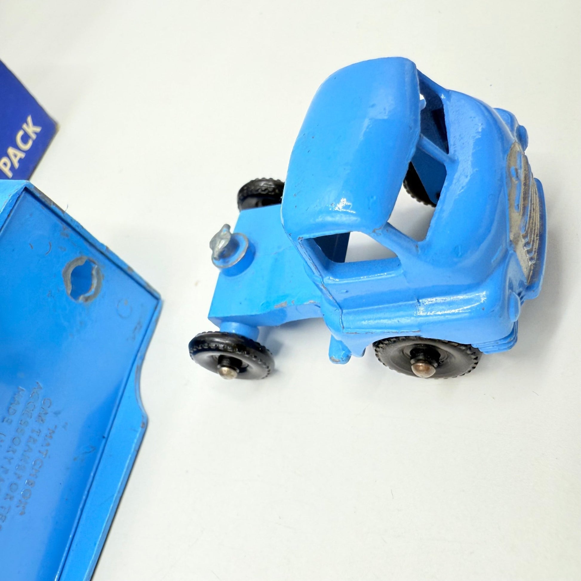 Matchbox Lesney A - 2 Car Transporter BLACK WHEELS - Magic Matchbox