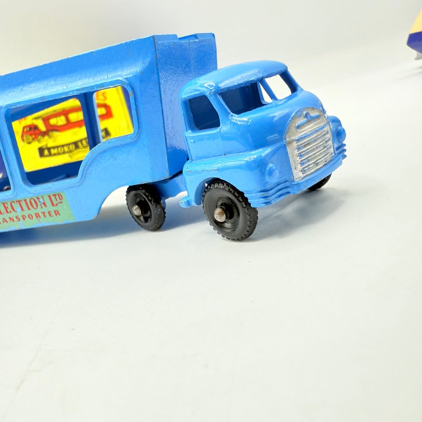 Matchbox Lesney A - 2 Car Transporter BLACK WHEELS - Magic Matchbox