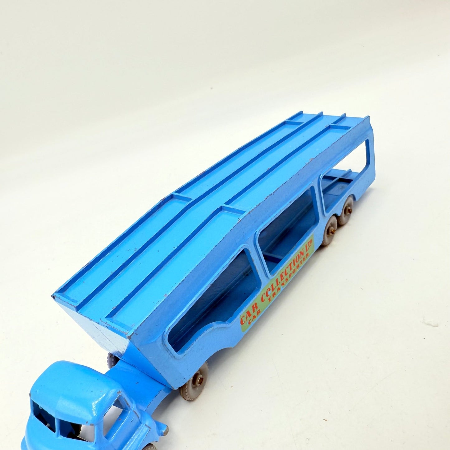 Matchbox Lesney A - 2 Car Transporter Grey Plastic Wheels UB - Magic Matchbox