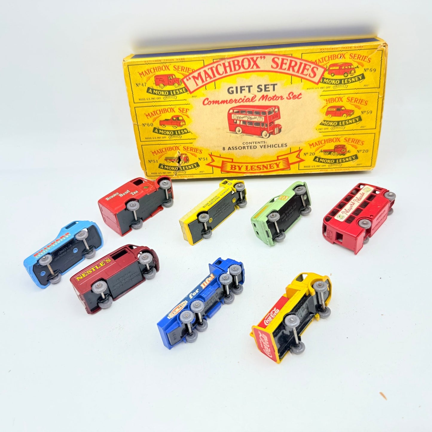 Matchbox Lesney G - 1 Commercial Motor Gift Set Very Rare - Magic Matchbox