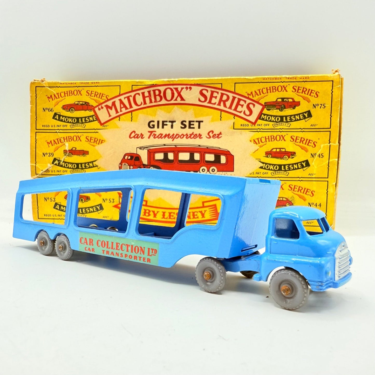 Matchbox Lesney G - 2a Car Transporter Gift Set 1960 - Magic Matchbox