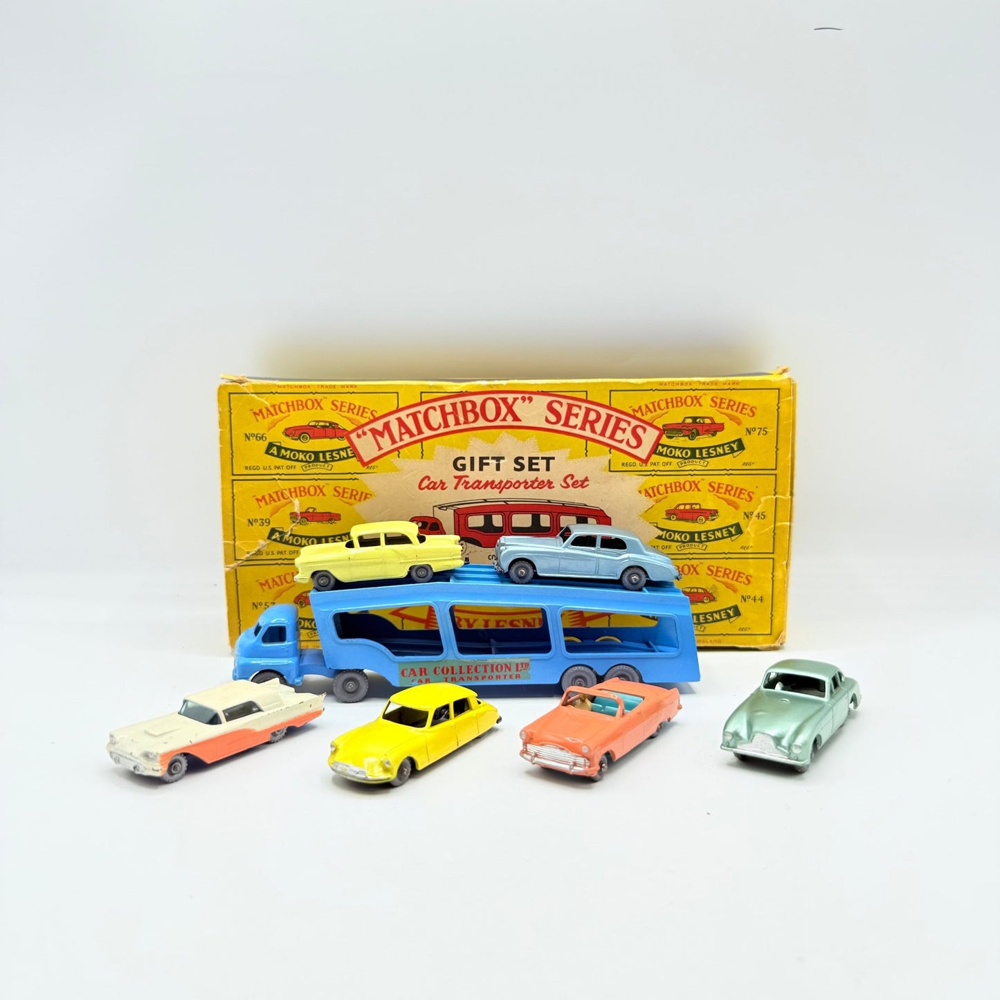 Matchbox Lesney G - 2a Car Transporter Gift Set 1960 - Magic Matchbox