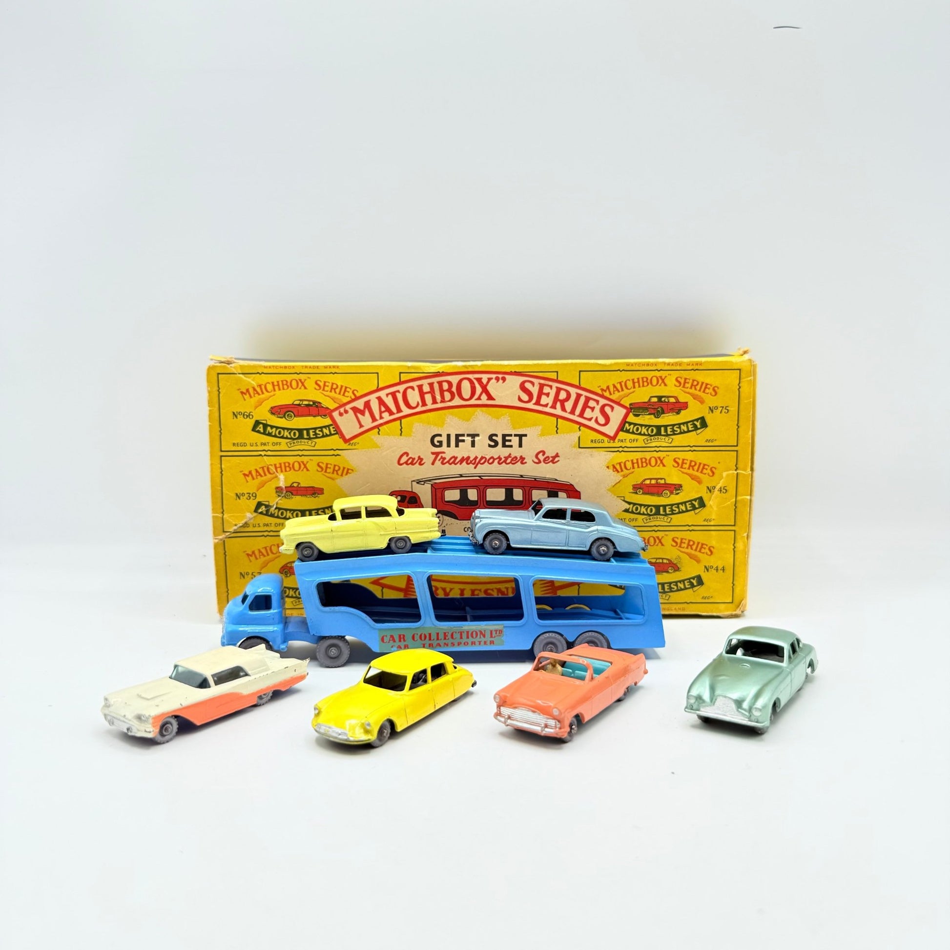 Matchbox Lesney G - 2a Car Transporter Gift Set 1960 - Magic Matchbox