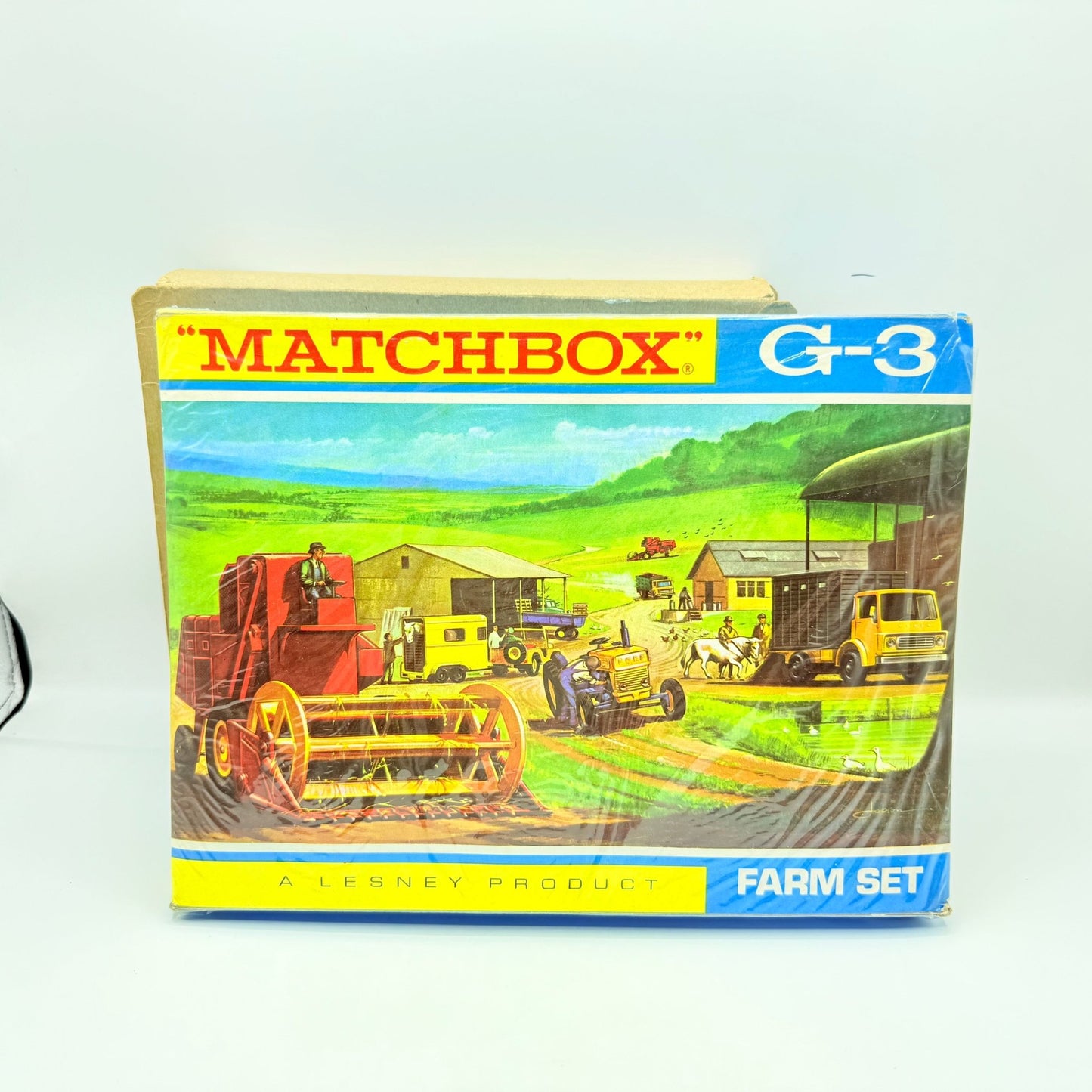 Matchbox Lesney G - 3 Farm Gift Set Still Sealed with cover. - Magic Matchbox