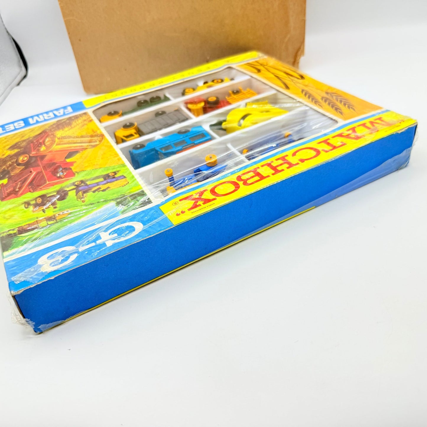 Matchbox Lesney G - 3 Farm Gift Set Still Sealed with cover. - Magic Matchbox