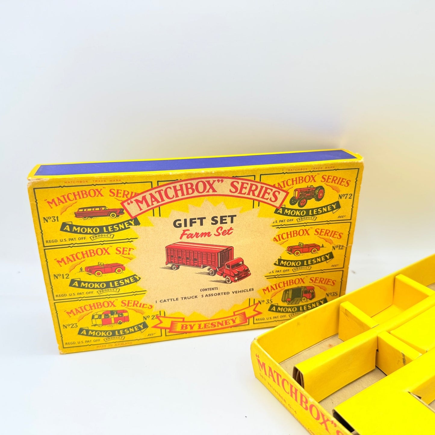 Matchbox Lesney G - 4 Farm Gift Set VERY RARE - Magic Matchbox
