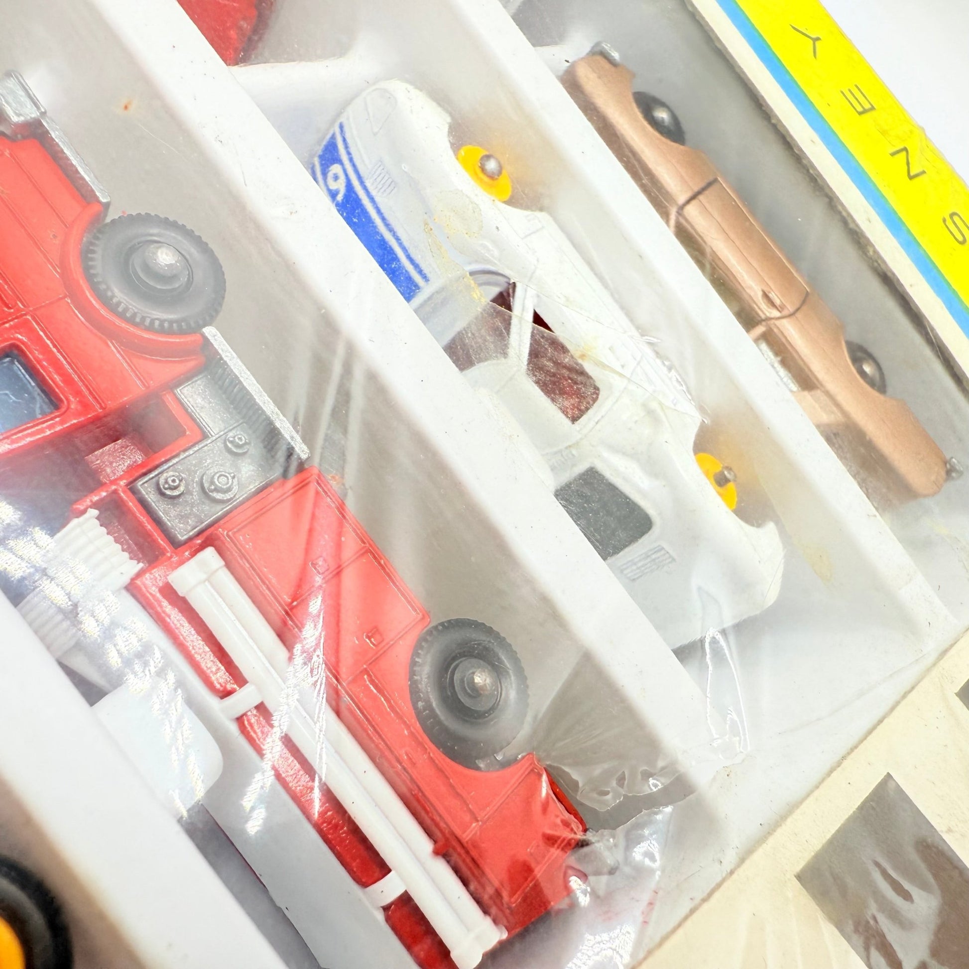 Matchbox Lesney G - 4 Race N Rally Gift Set - Rare - Magic Matchbox