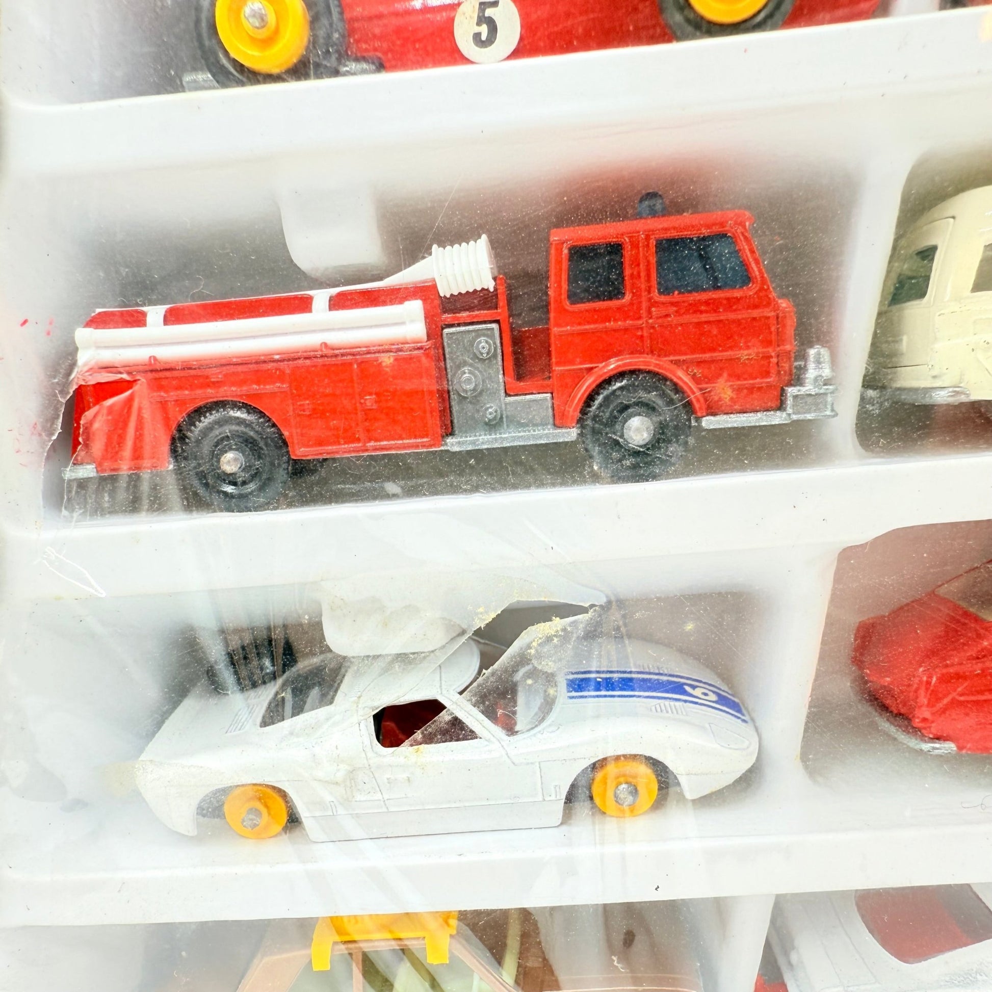 Matchbox Lesney G - 4 Race N Rally Gift Set - Rare - Magic Matchbox