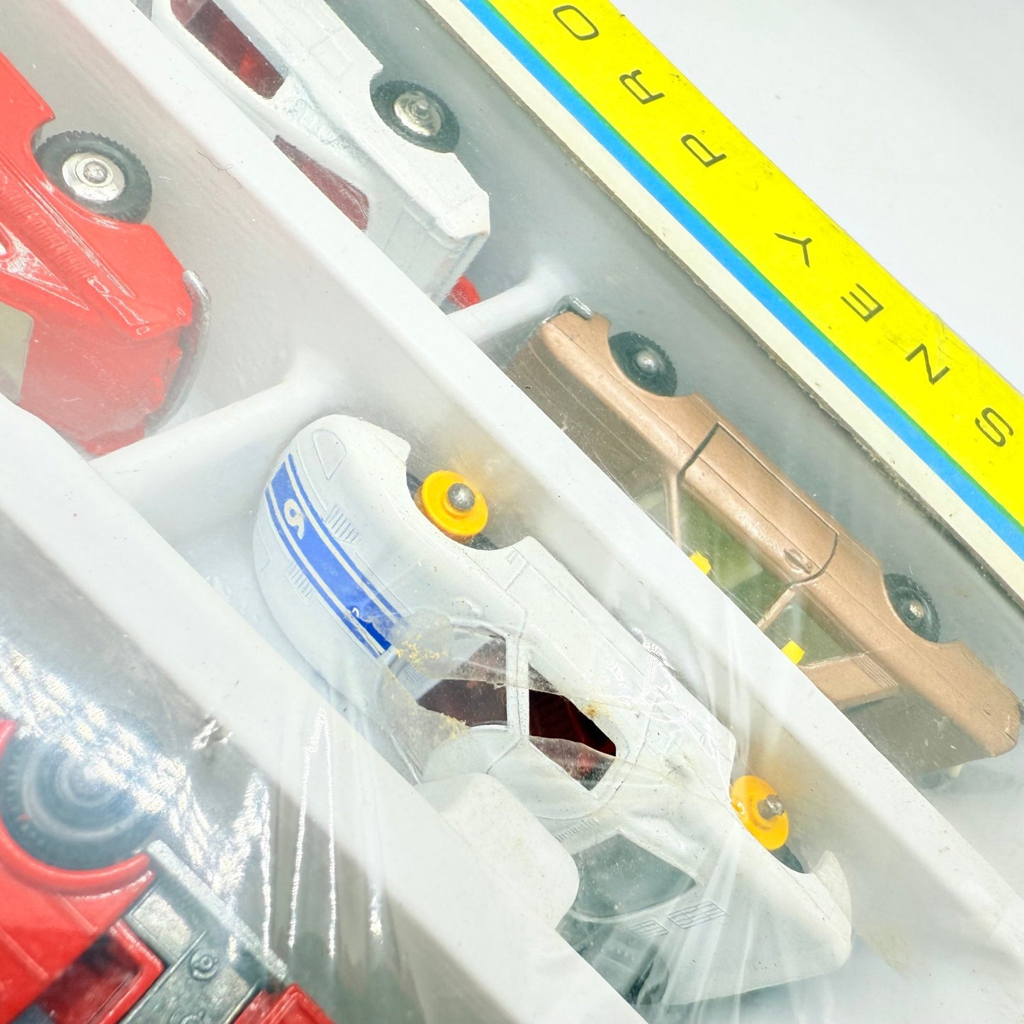 Matchbox Lesney G - 4 Race N Rally Gift Set - Rare - Magic Matchbox