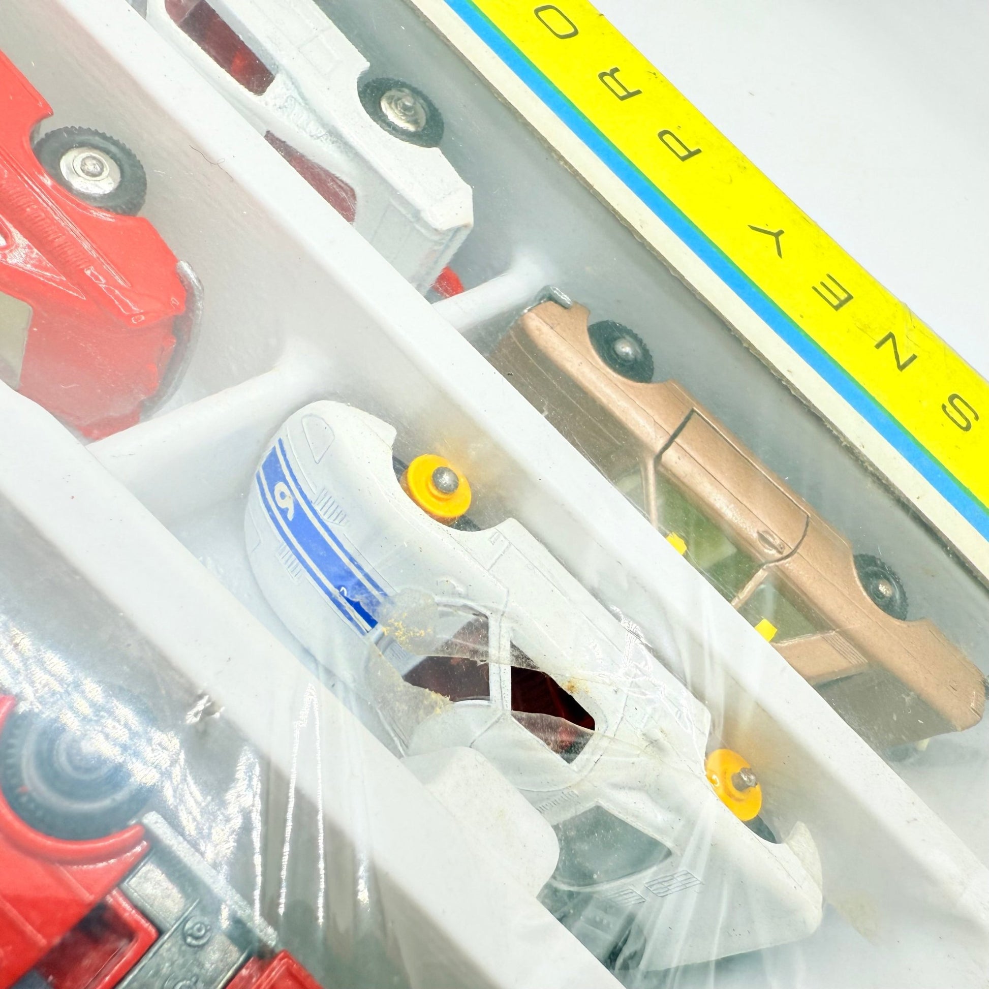 Matchbox Lesney G - 4 Race N Rally Gift Set - Rare - Magic Matchbox