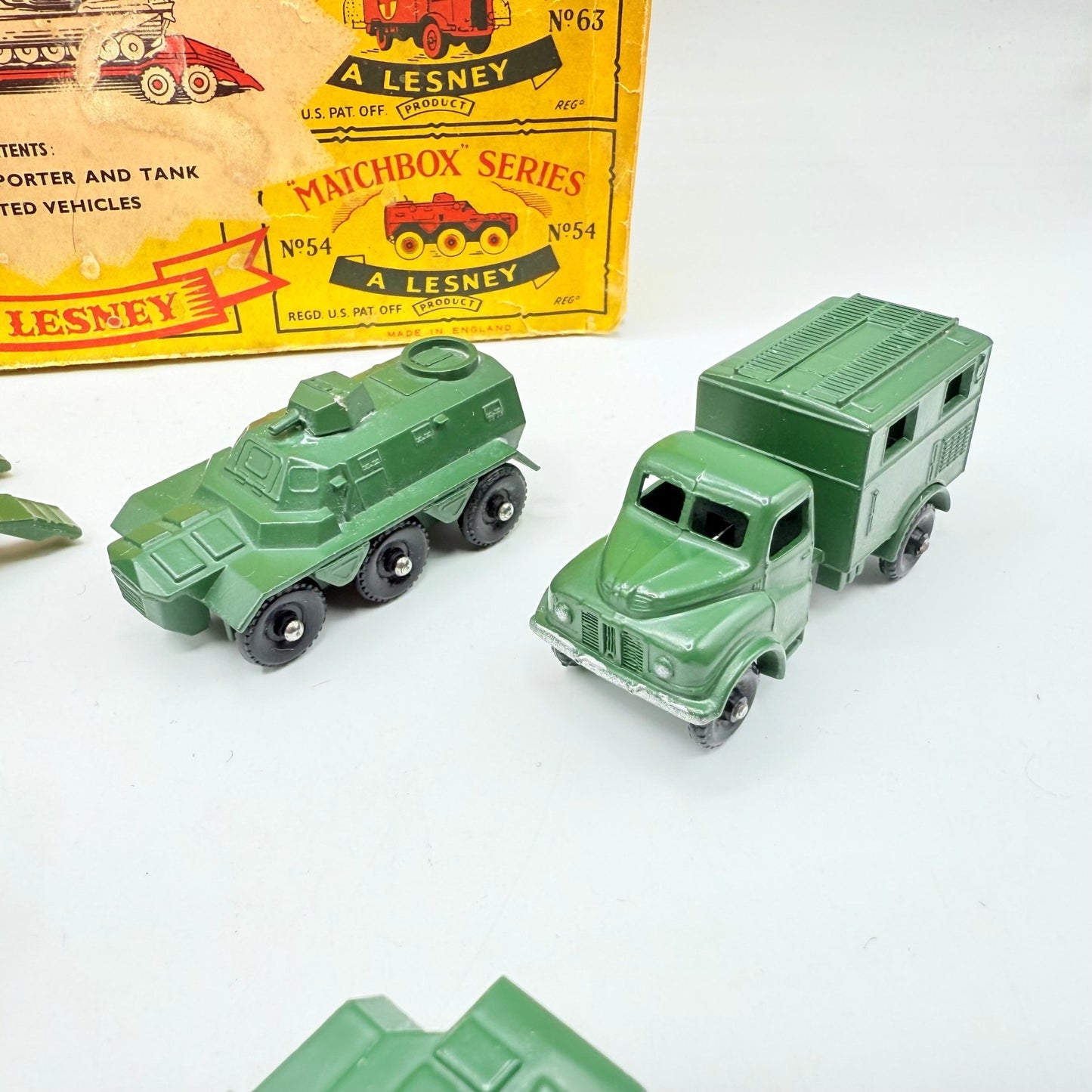 Matchbox Lesney G - 5 Army Gift Set VERY RARE - Magic Matchbox