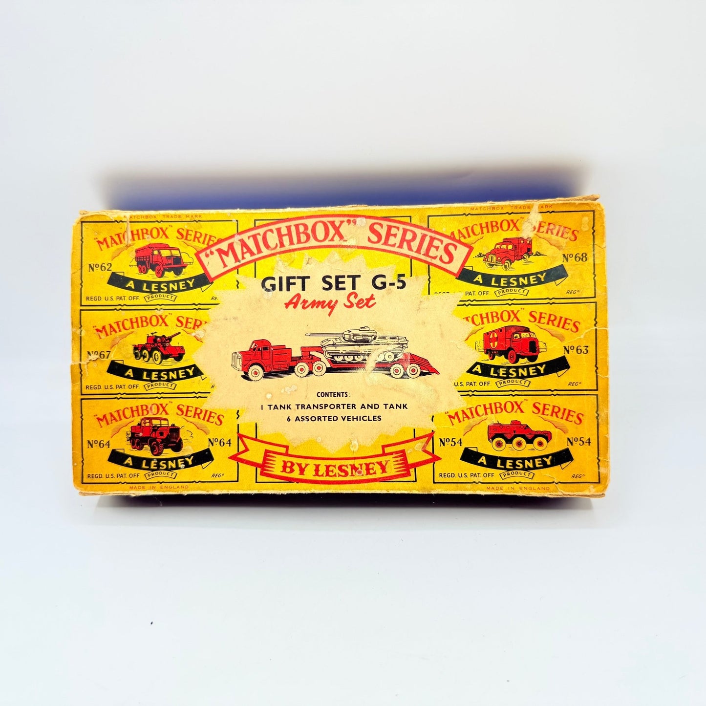 Matchbox Lesney G - 5 Army Gift Set VERY RARE - Magic Matchbox