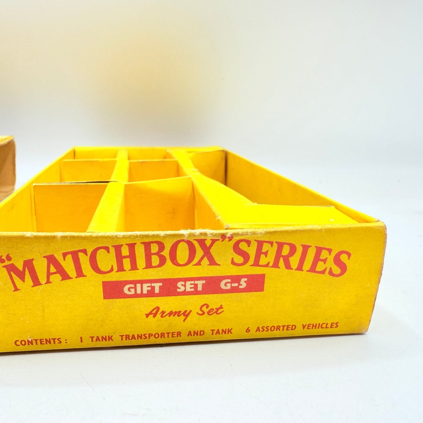 Matchbox Lesney G - 5 Military Gift Set VERY RARE - Magic Matchbox