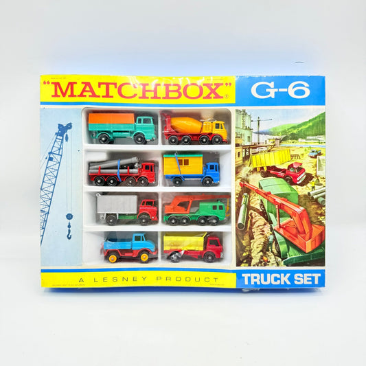 Matchbox Lesney G - 6 Commercial Truck Gift Set - Magic Matchbox