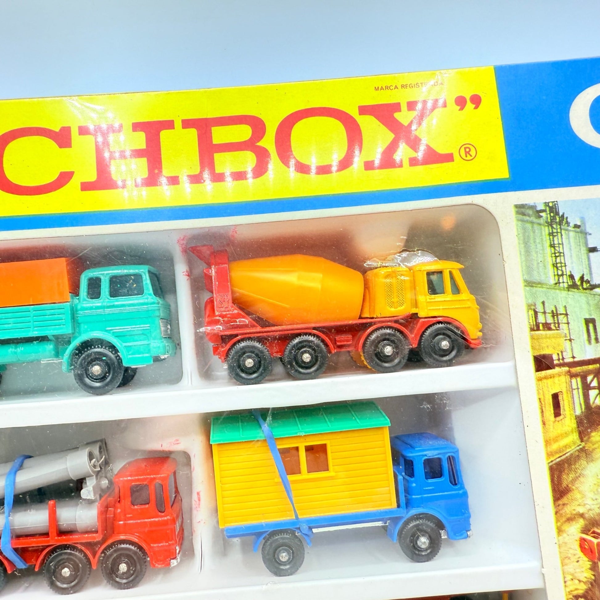 Matchbox Lesney G - 6 Commercial Truck Gift Set - Magic Matchbox