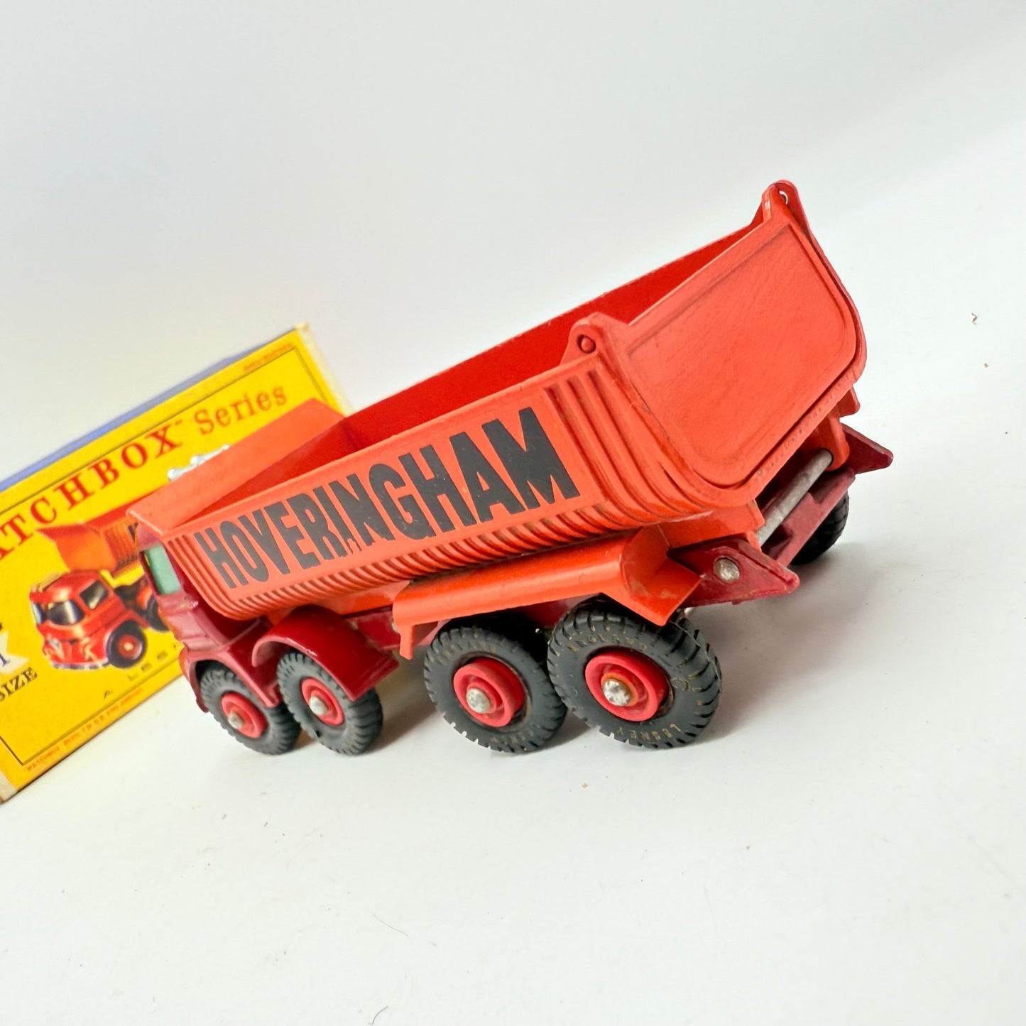 Matchbox Lesney K - 1 King Size Hoveringham 8 - Wheel Tipper Truck - Magic Matchbox
