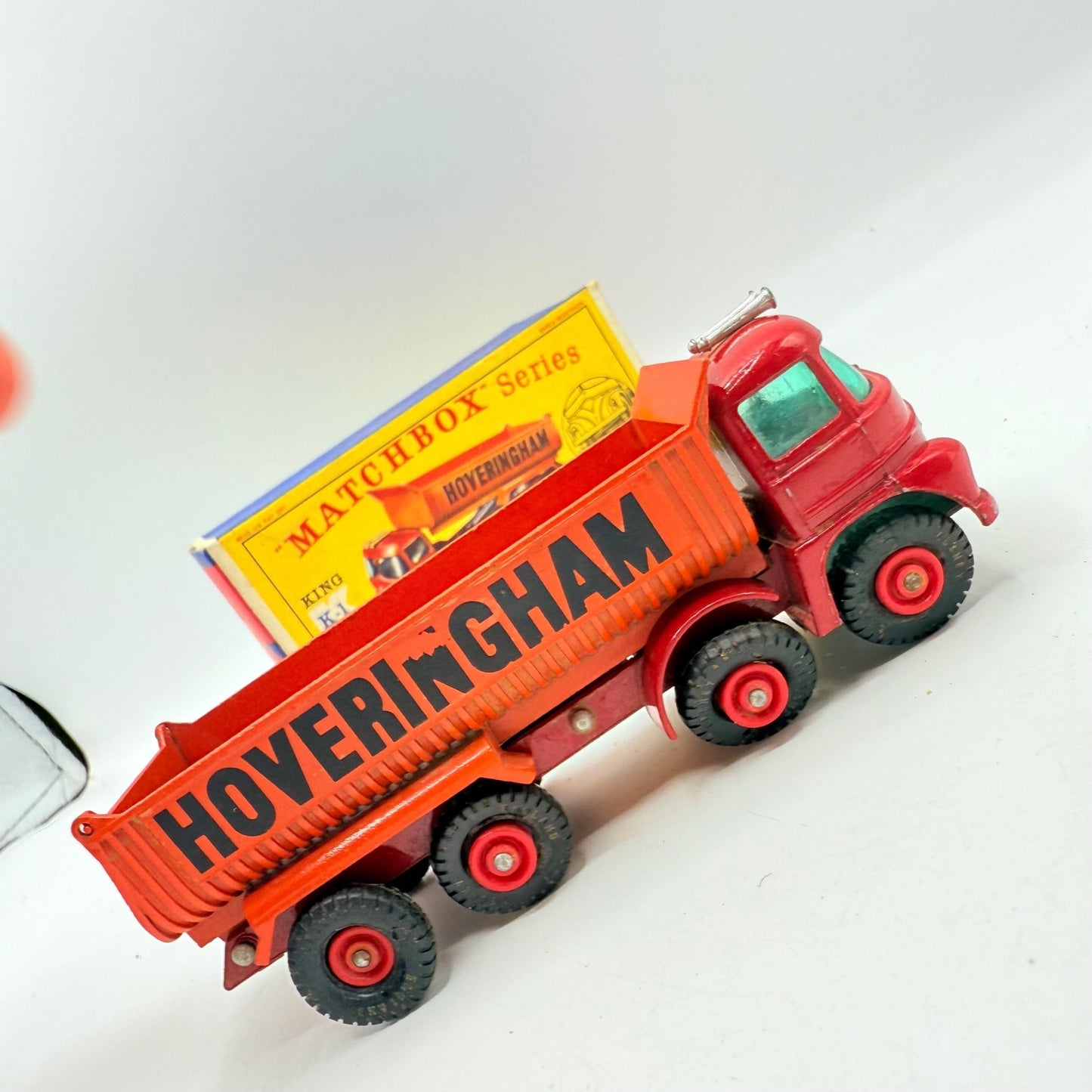 Matchbox Lesney K - 1 King Size Hoveringham 8 - Wheel Tipper Truck - Magic Matchbox