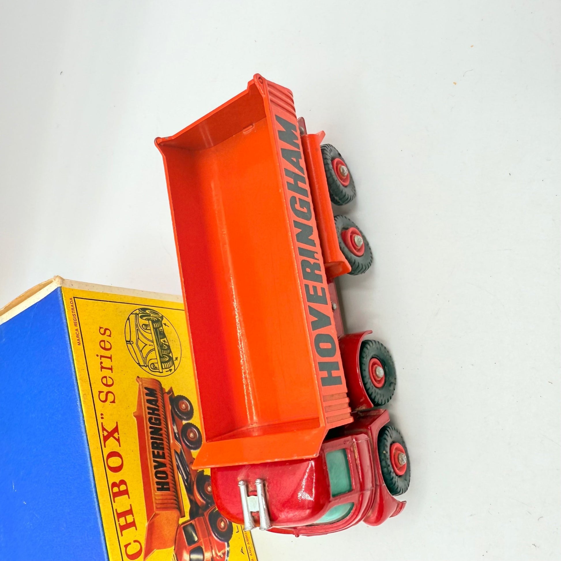 Matchbox Lesney K - 1 King Size Hoveringham 8 - Wheel Tipper Truck - Magic Matchbox