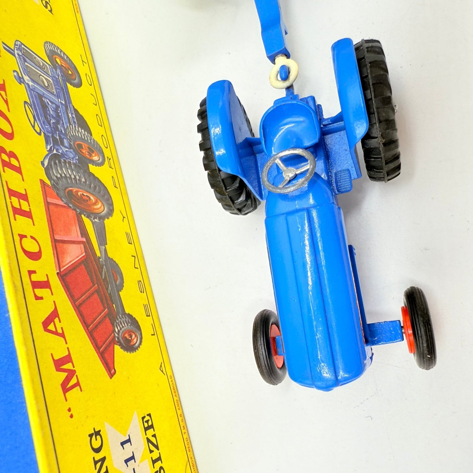 Matchbox Lesney King - Size K - 11 Fordson Tractor and Farm Trailer - Magic Matchbox