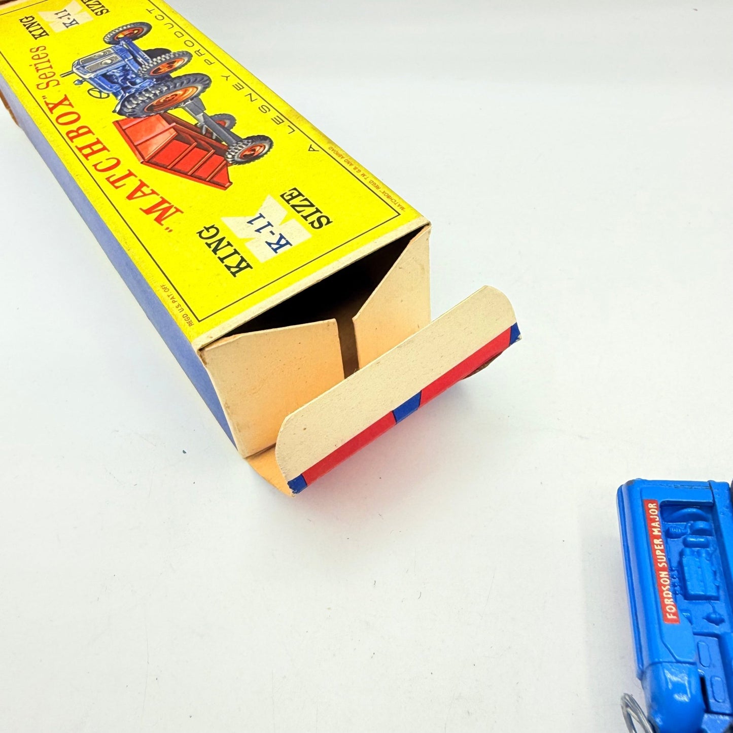 Matchbox Lesney King - Size K - 11 Fordson Tractor and Farm Trailer - Magic Matchbox