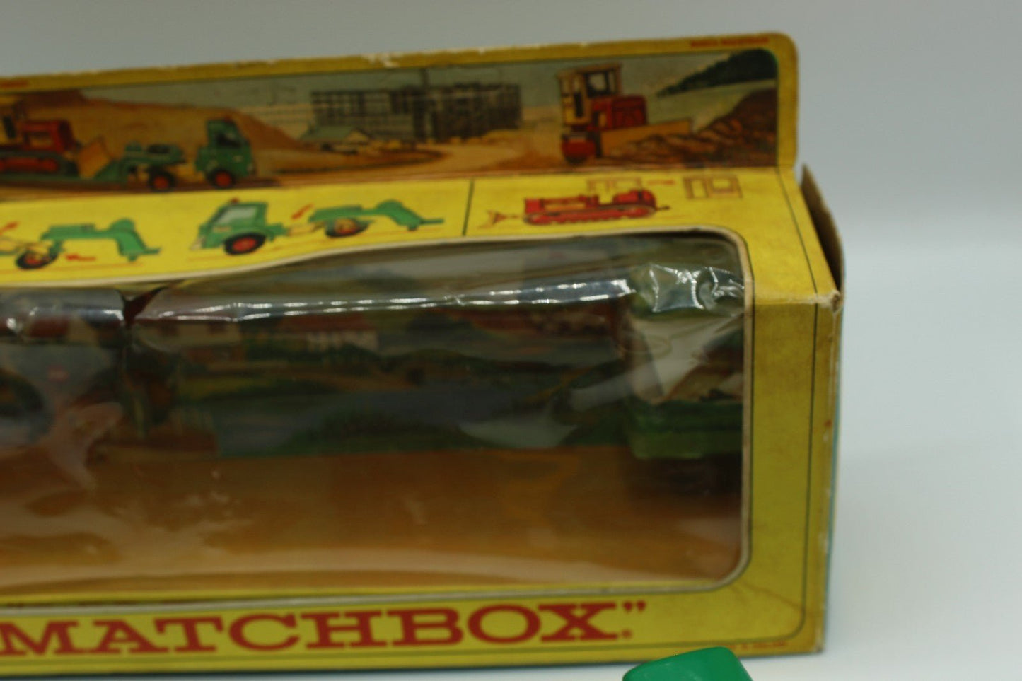 Matchbox Lesney King Size K - 17 Dyson Low Loader With CASE Tractor Boxed - Magic Matchbox