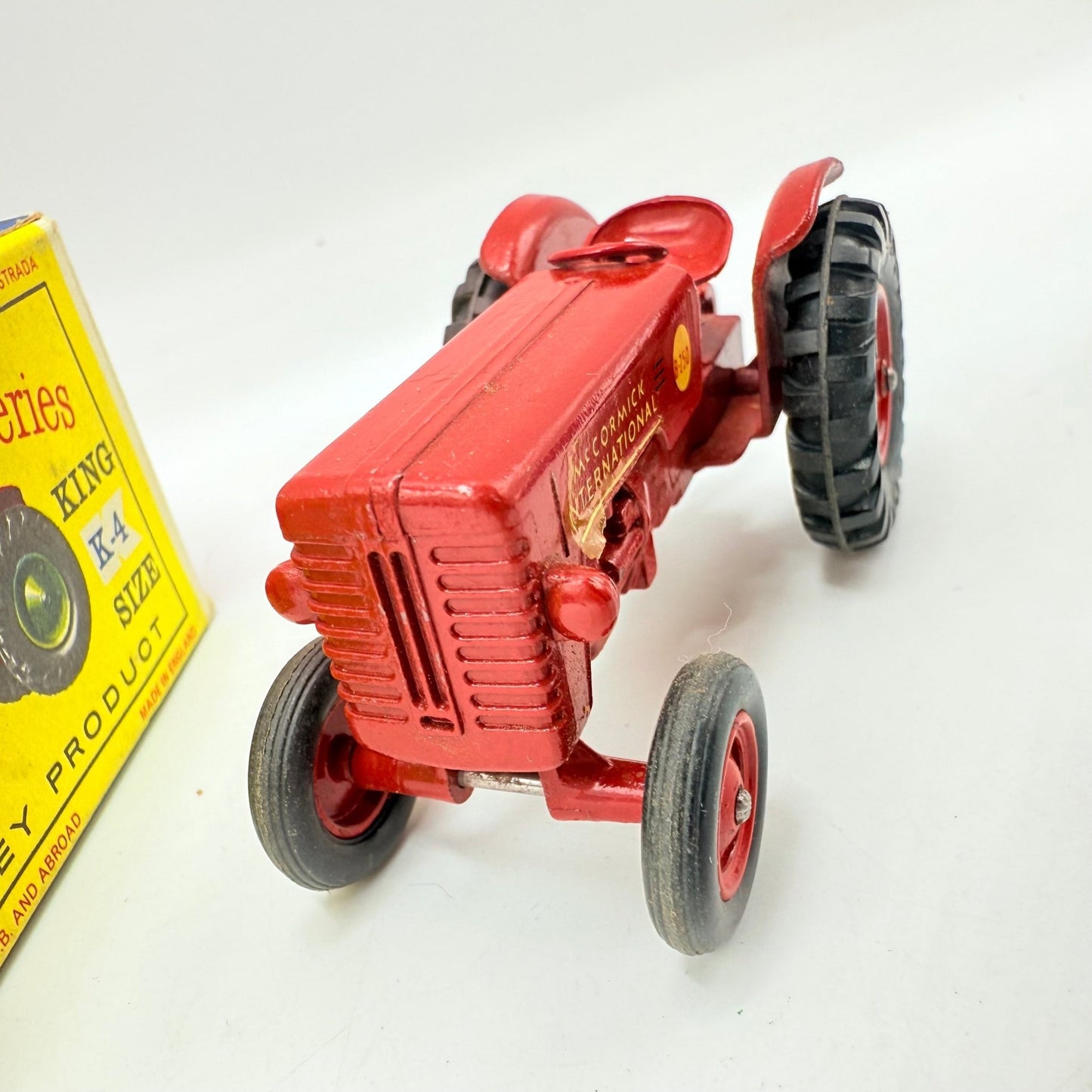 Matchbox Lesney King Size K - 4 McCormick International Tractor - Magic Matchbox