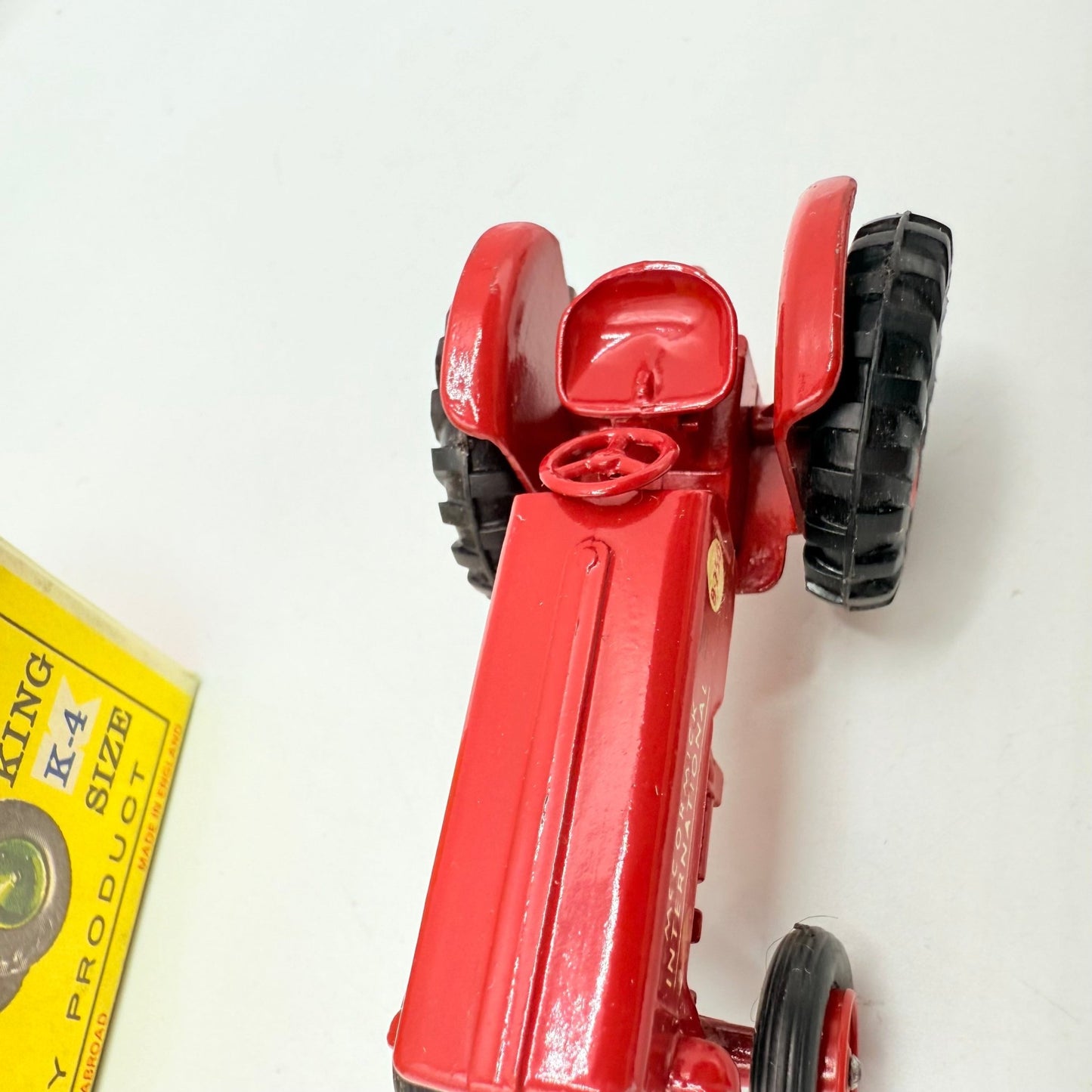 Matchbox Lesney King Size K - 4 McCormick International Tractor - Magic Matchbox