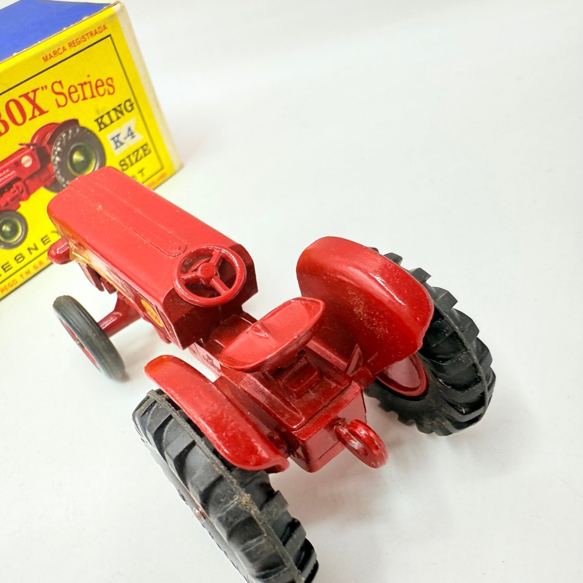 Matchbox Lesney King Size K - 4 McCormick International Tractor - Magic Matchbox