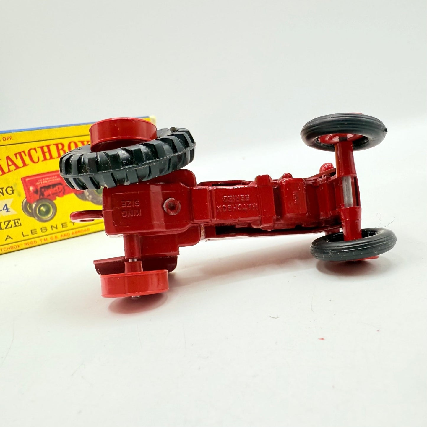 Matchbox Lesney King Size K - 4 McCormick International Tractor - Magic Matchbox