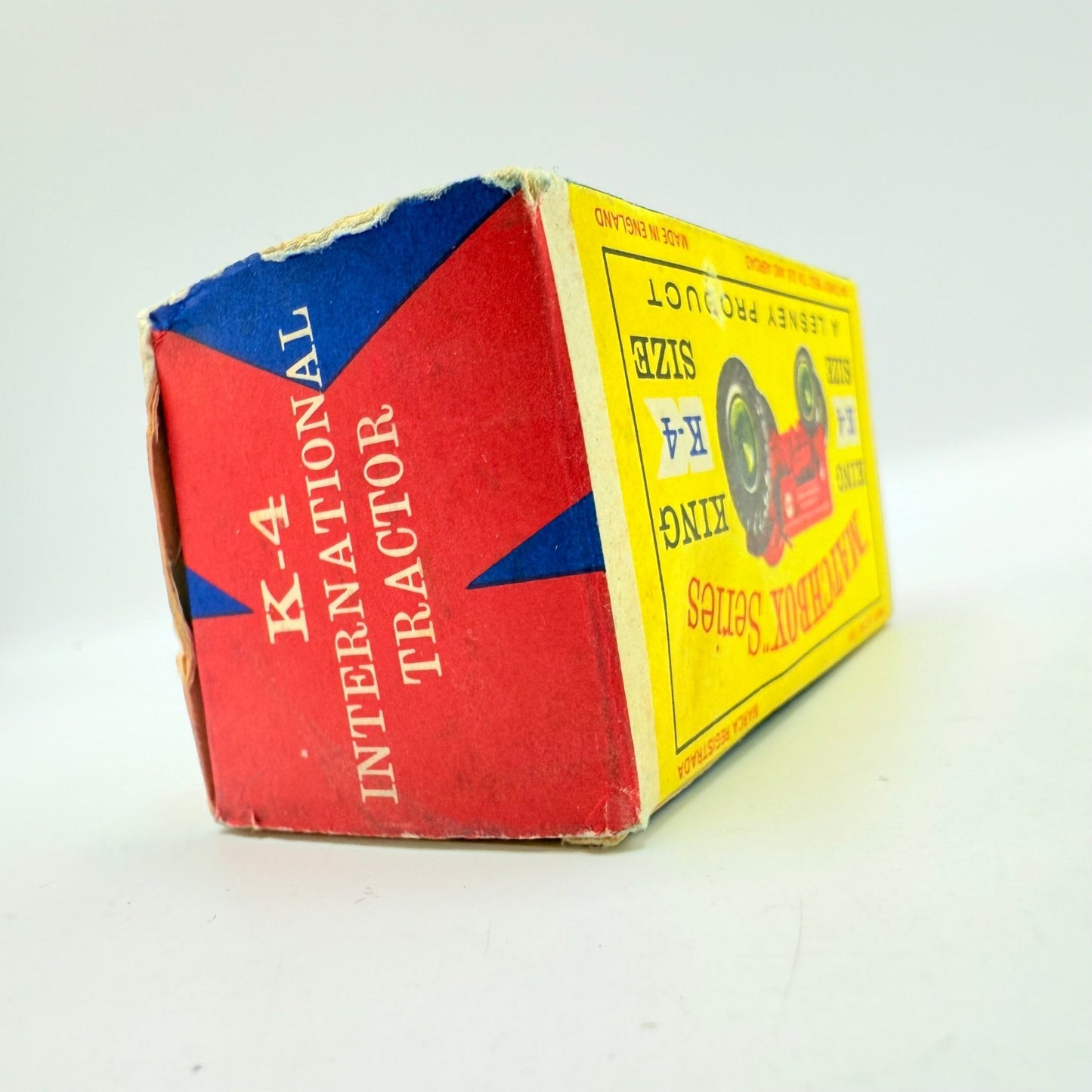 Matchbox Lesney King Size K - 4 McCormick International Tractor - Magic Matchbox