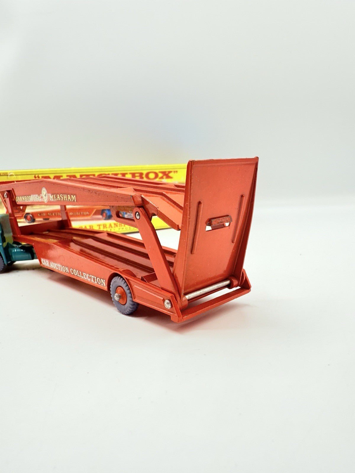 Matchbox Lesney King Size K - 8 Guy Warrior Car Transporter - Magic Matchbox