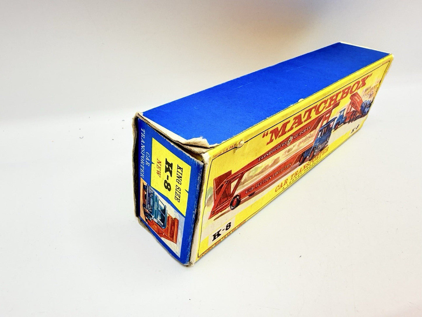 Matchbox Lesney King Size K - 8 Guy Warrior Car Transporter - Magic Matchbox