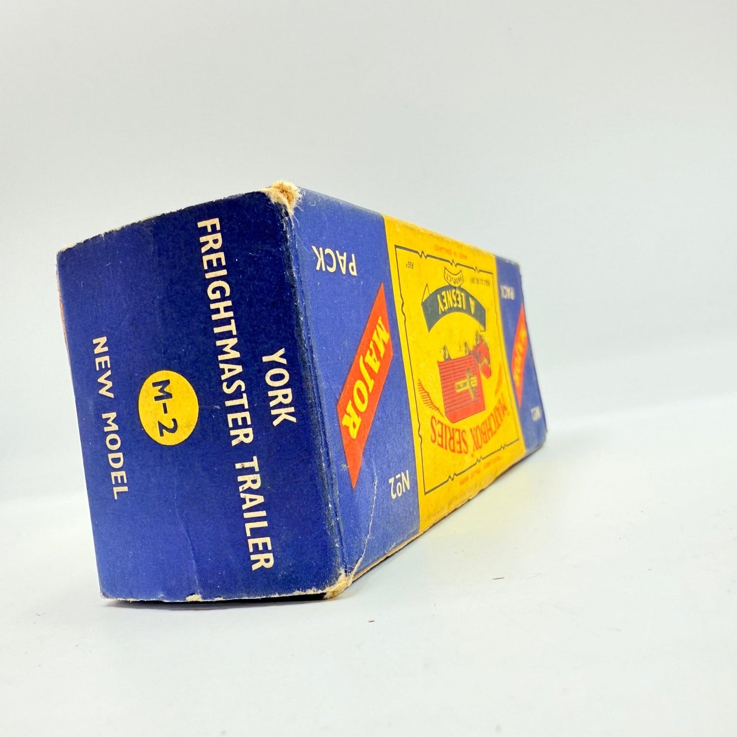 Matchbox Lesney M - 2 Major Pack M2 York Freightmaster Truck - Empty Original Box - Magic Matchbox