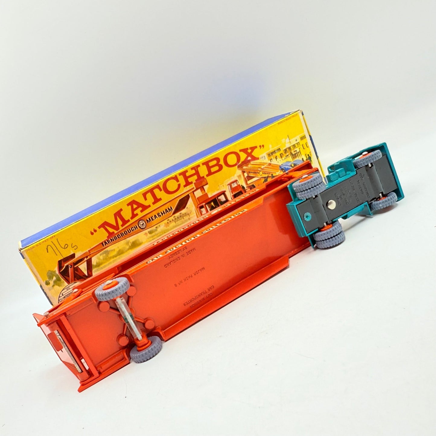 Matchbox Lesney M - 8 Major Pack Car Transporter - Magic Matchbox