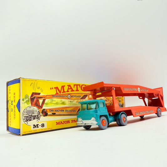 Matchbox Lesney M - 8 Major Pack Car Transporter - Magic Matchbox