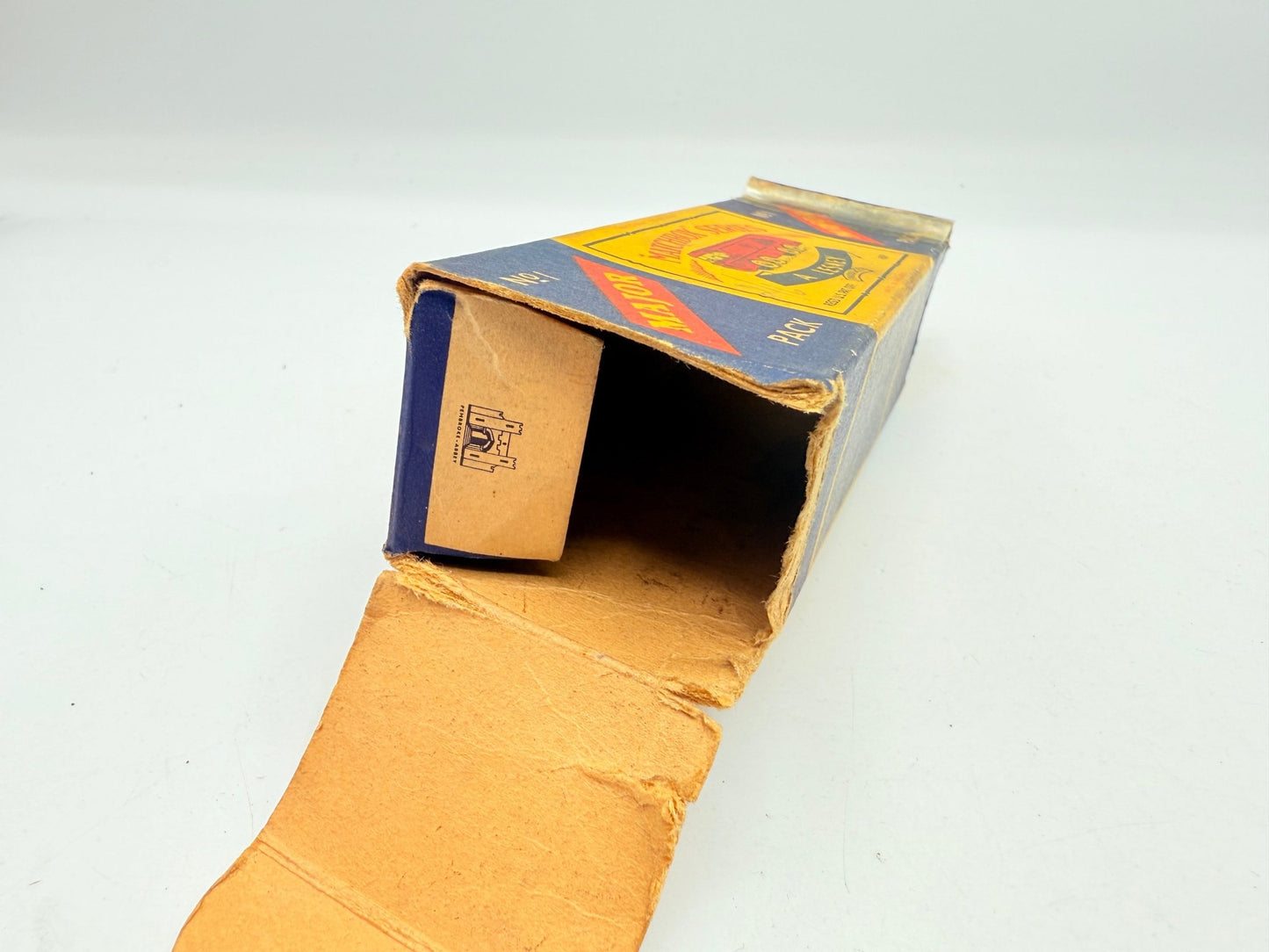 Matchbox Lesney Major Pack B.P. Autotanker M - 1 Damaged Box - Magic Matchbox