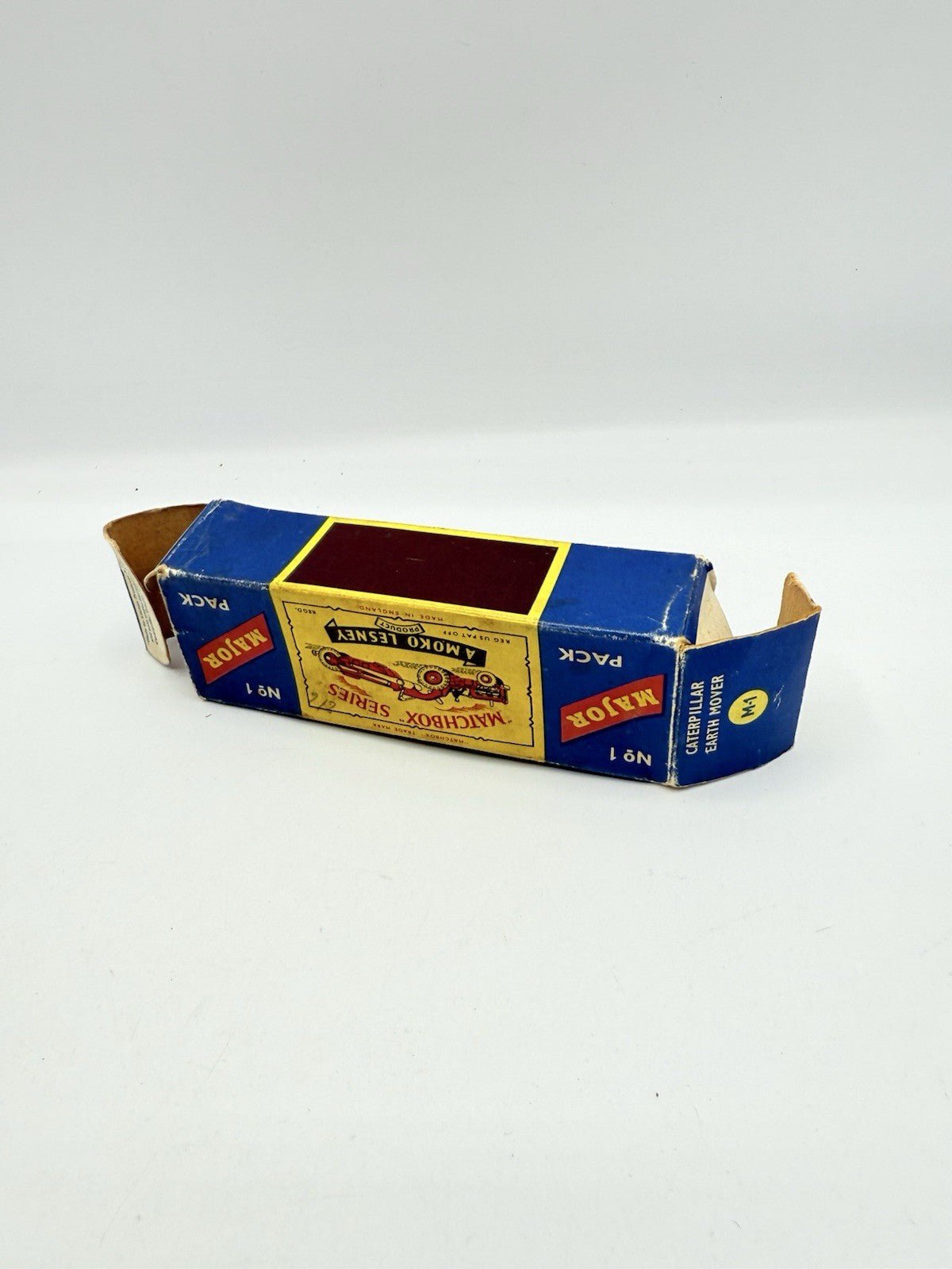 Matchbox Lesney Major Pack M - 1 Caterpillar Earth Scraper - Magic Matchbox