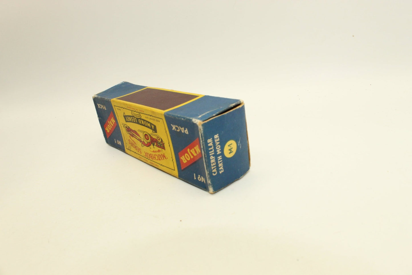 Matchbox Lesney Major Pack M - 1 Earth Scraper Empty Box - Magic Matchbox