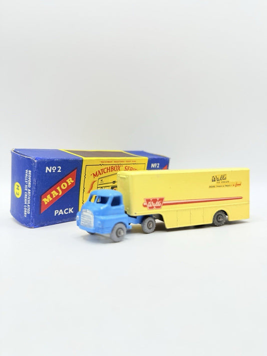 Matchbox Lesney Major Pack M2 Articulated Model Bedford Walls - Magic Matchbox